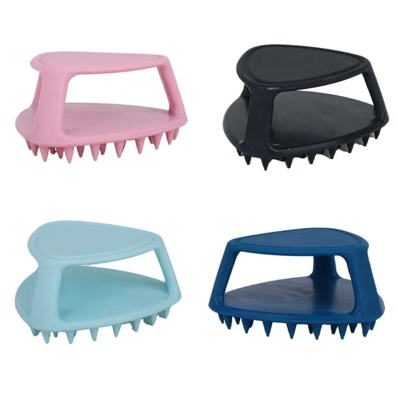 

Y1UF Silicone Face Scrubber Face Exfoliator Cleansing Brush Exfoliating Face Brush with Handle for Men and Women