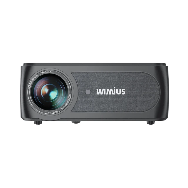  Proyector 5G WiFi Bluetooth 5.2, proyector WiMiUS Top K8 4K  compatible con Keystone 4P/4D, zoom del 50%, proyector de video PPT para  exteriores para PC, teléfono inteligente, USB (200000H) : Electrónica