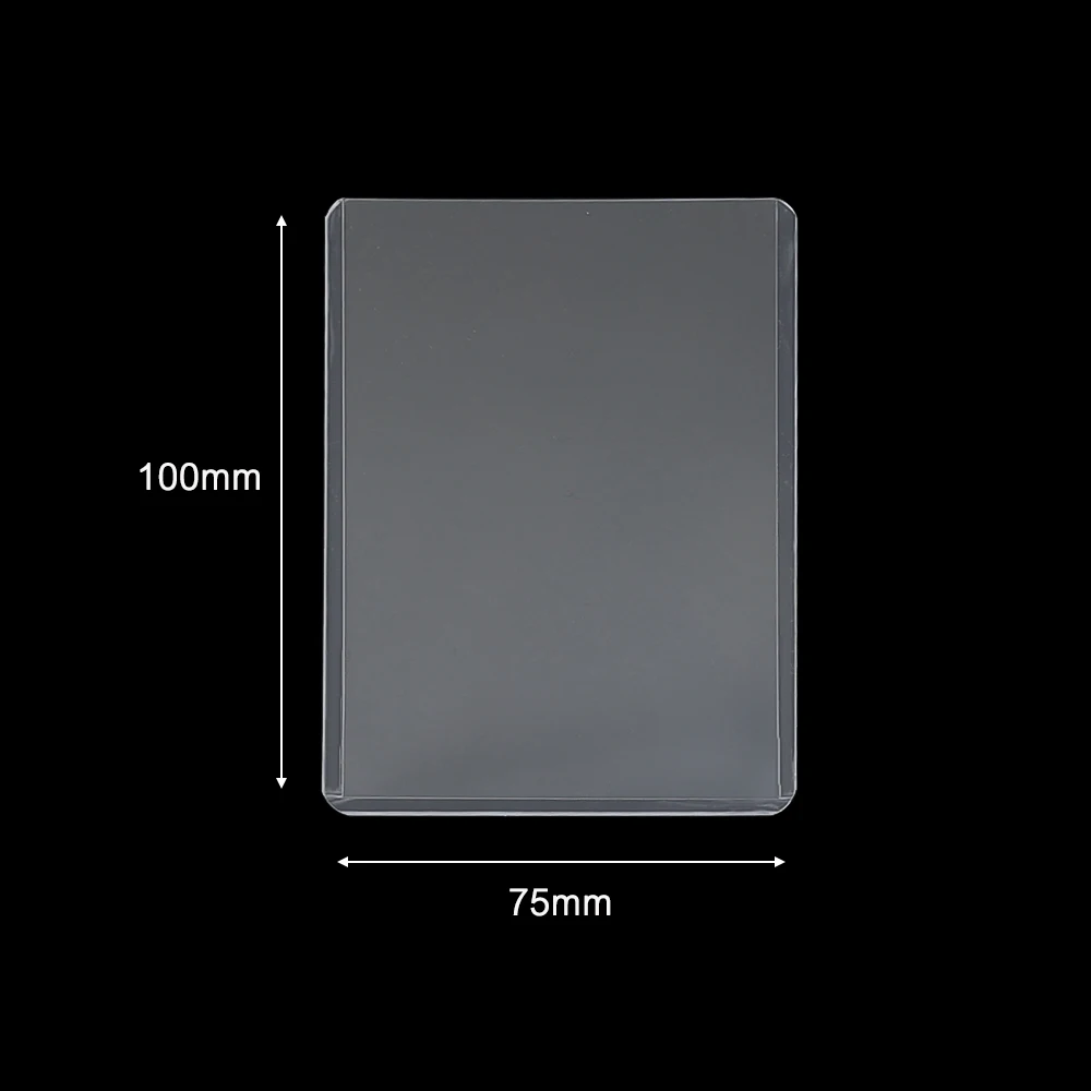 10/1PCS Transparent Waterproof Card Cover Business Bus Bank Credit Card Holder ID Card Case for Kid Women Badge Protector Cover