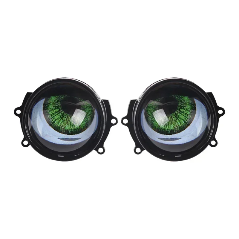 3 Inch 12V Car LED Devil Eyes Demon Devil Eye Lenses With APP WIFI