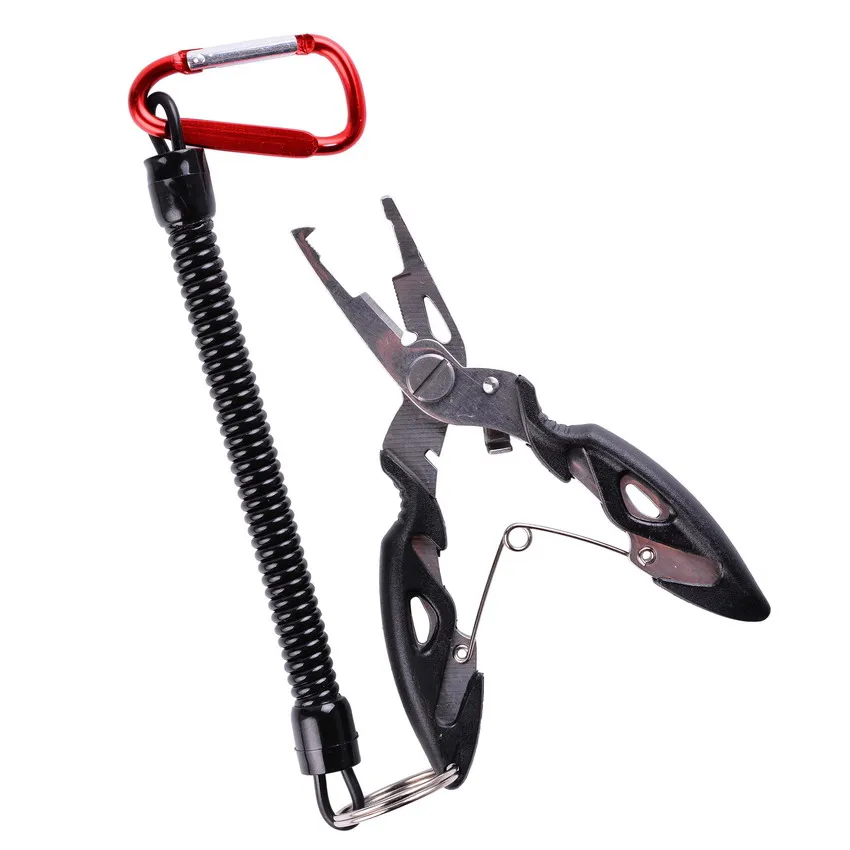 Ciseaux De Pêche Multifonctions En Acier Inoxydable - Outil Coupe-ligne, Pince à Poisson, Longueur ~24.5cm - Accessoire Pêcheur