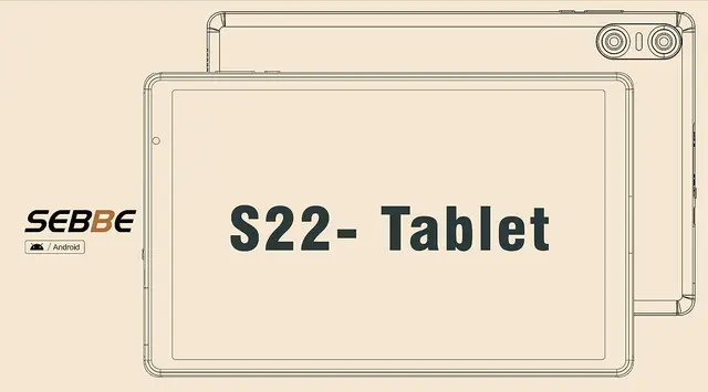 SEBBE S22 10 Inch 5G Octa Core 12GB RAM 128GB ROM 6000mAh GMS BT 5.0 Tablet  PC 120Hz 2.5K LCD Display Blue Tablet Android 13 - AliExpress