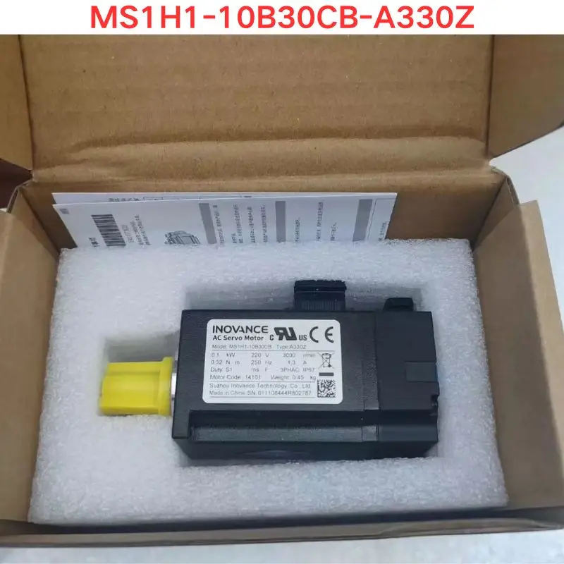 

Brand New And Original Inovance MS1H1-10B30CB-A330Z Servo Motor 0.1KW