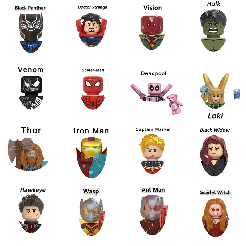 

WM6063 WM717 WM718 WM721 Model Building Blocks Bricks Figure Mini Figurines Kid WM719 WM720 Doll Toy