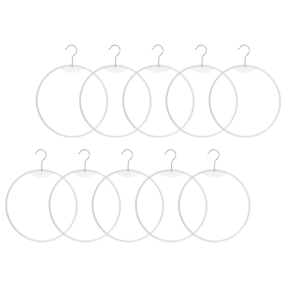 

10 Pcs Bikini Briefs Showing Hanger Rack Women Bathing Suits Wardrobe Tie for Hook up Organizer