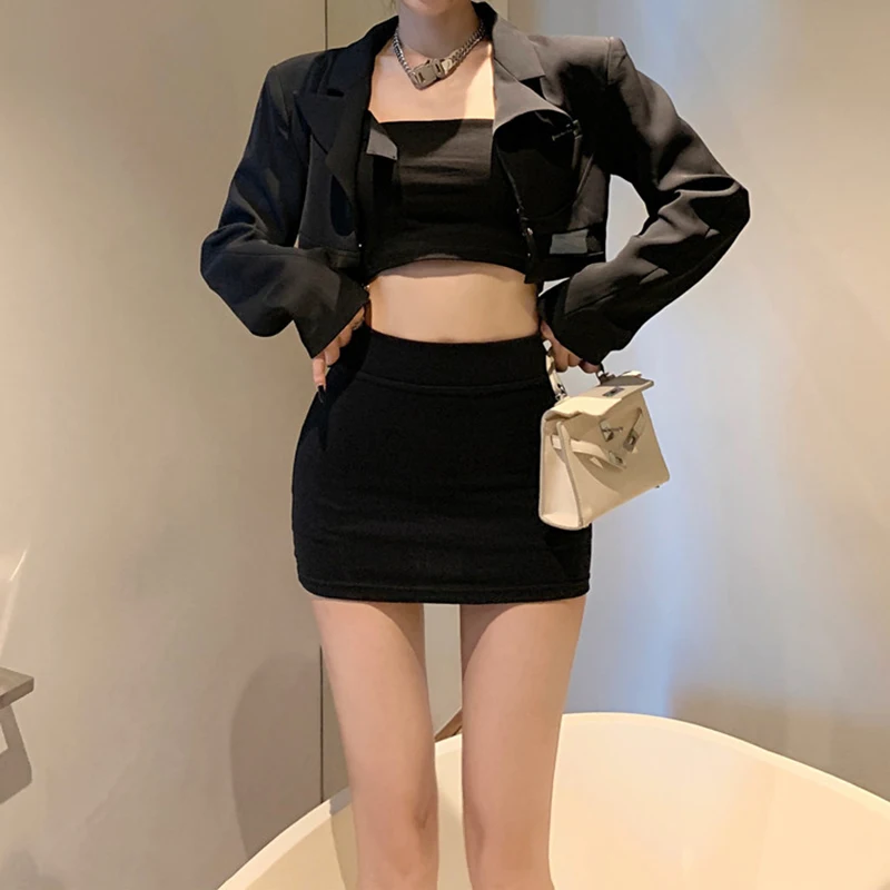 y2k Skirts 2000s Women Sexy Clothes Solid Color Elastic High Waist Bodycon Mini Skirt Club Party Skirts Streetwear 6 y2k Skirts 2000s Women Sexy Clothes Solid Color Elastic High Waist Bodycon Mini Skirt Club Party Skirts Streetwear