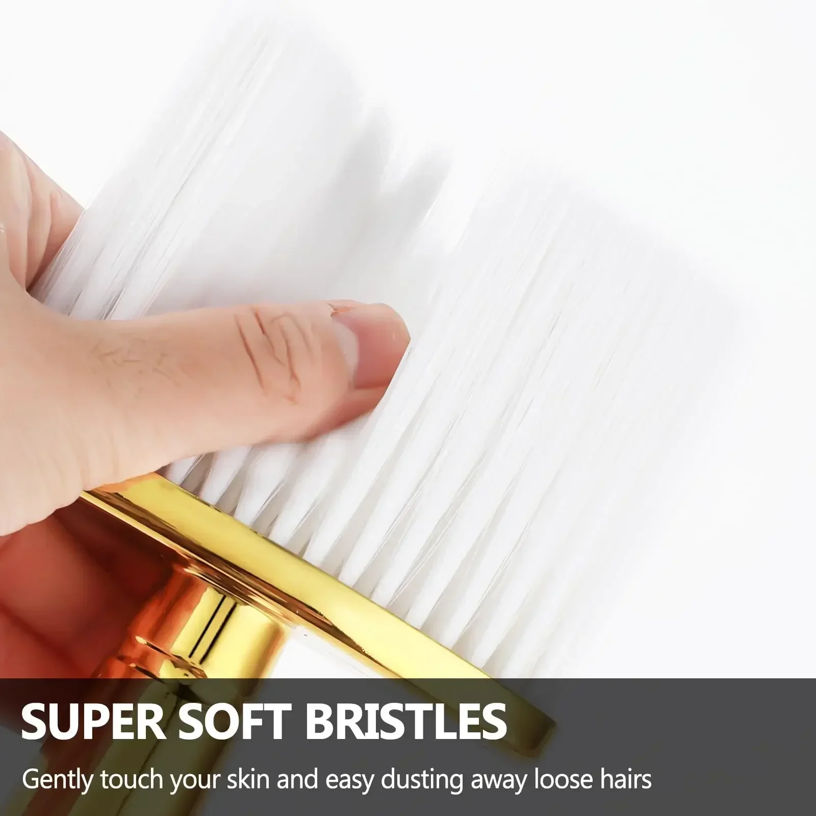 Professional Soft Neck Face Duster Brushes Barber Hair Clean Hairbrush Beard Brush Salon Cutting Hairdressing Styling Tools 3