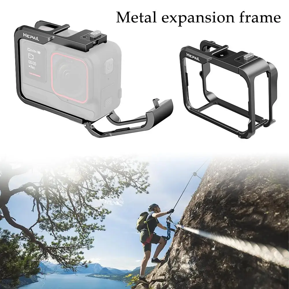 

Rabbit Cage Protection Protection Double Cold Boots Frame Horizontal And Vertical Shooting Rabbit Cage For Insta360 GO3 Bundle