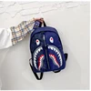 2023 New Shark School Bag Personalized Graffiti Student Backpack Men's and Women's Fashion Trend Travel Bag 5