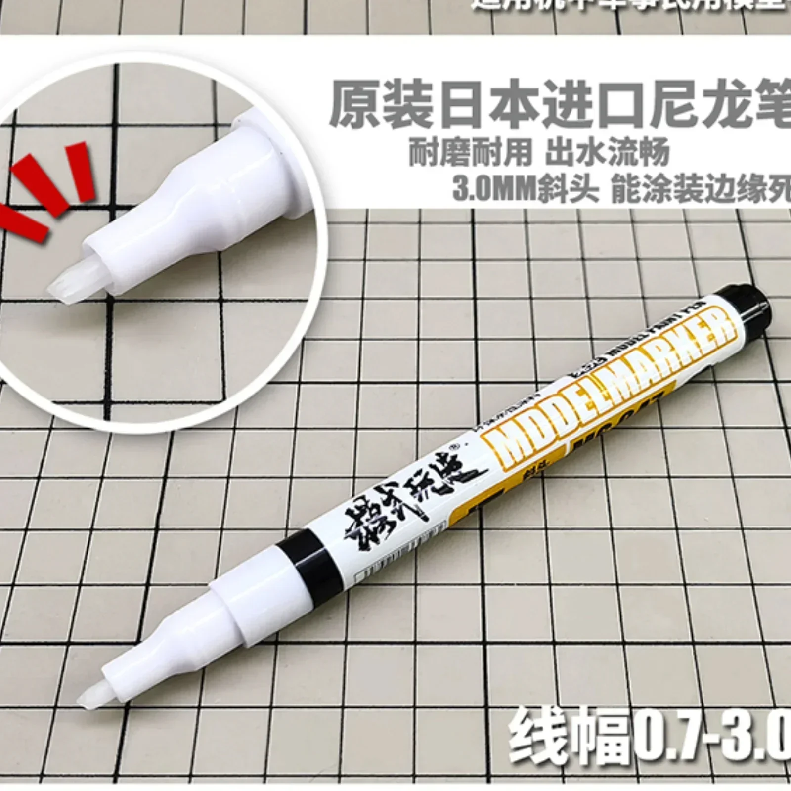 Environmentally Friendly Water-Based Protective Paint Marker for DIY Model Building and Hobby Projects