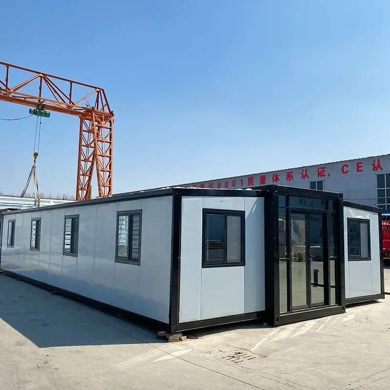 20Ft 40Ft Villa Prefabbricata Di Lusso Impermeabile Mobile Espandibile Casa Container Insonorizzata Prefabbricata Piccola Casa 2 3 4 5 Camera Da Letto