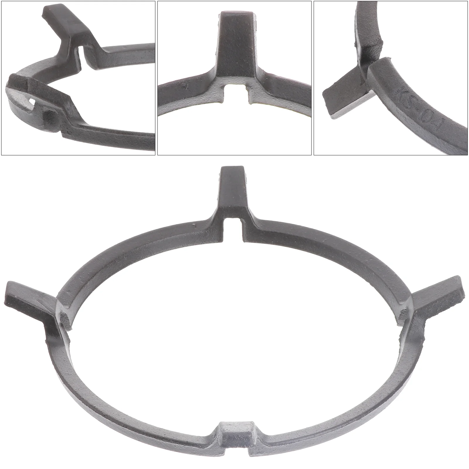 

Gas Stove Bracket Wok Support Frame Energy Efficient Ring Iron Sturdy Cookware Accessory