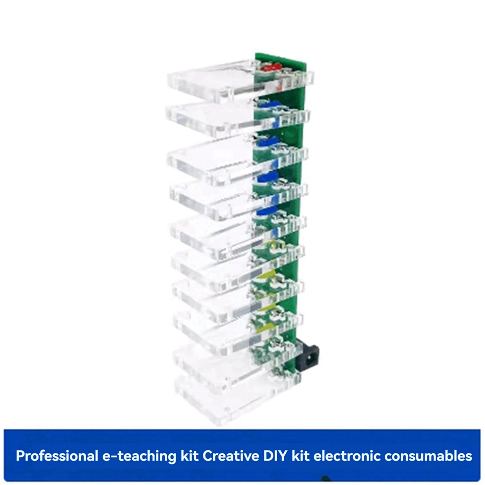 TA-2X DIY 사운드 컨트롤 LED 음악 스펙트럼 전자 키트 컬럼 오디오 디스플레이 PCB 납땜 연습 키트 LM358 LM339