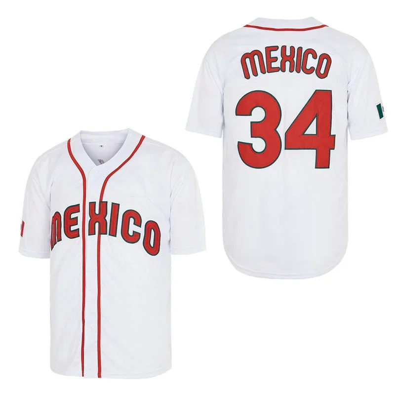 Mexico 7 Urias 34 56 AROZARENA jersey Baseball jerseys Sewing Embroidery Outdoor sportswear world Champion White Red