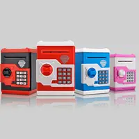 Electronic Piggy Bank for Kids, Mini ATM Coin Box, Password Lock, Great Gift Toy for Children, Drop Shipping 1