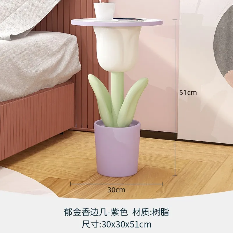 Nordic Style Sofa Side Small Coffee Table 30cm Tulip Shape Storage Side Table Bedroom Bedside Desk Living Room Furniture side end table,lift top coffee table