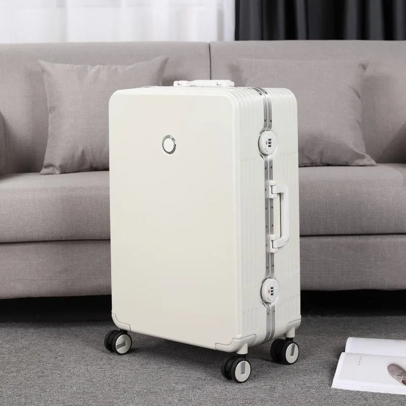 

Высококачественный чемодан с алюминиевой рамой, универсальный чемодан на колесах, прочная и долговечная тележка, вместительные дорожные чемоданы