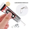1pc 15ML Tranparent Nail Art Rhinestone Glue For Sticky Crystal Gem Jewelry Diamond Super Adhesive False Nail Tips Extension Gel 1