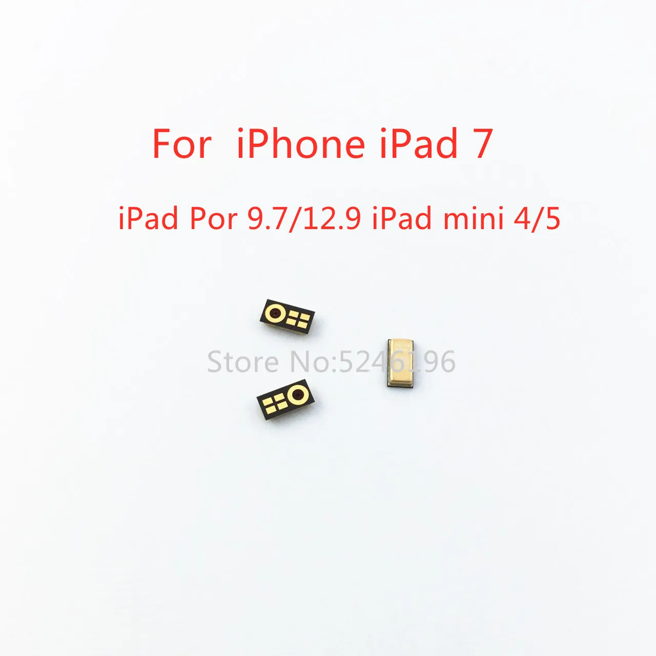 10 Pz-100 Pz Microfono Microfono Interno Ricevitore Altoparlante Per Iphone Ipad 7 Ipad Por 9.7/12.9 Ipad Mini 4 Mini 5 Ripara Parti