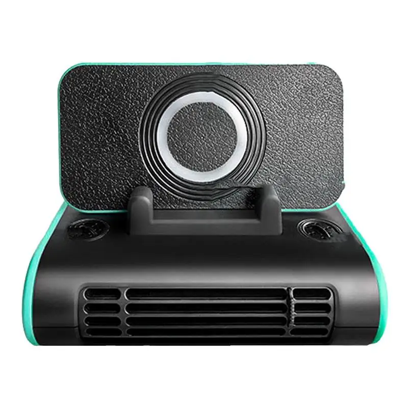 

Center Console Car Fan Car Cooling Fan Electric Automobile Vehicle Fan Universal Functional Quiet Dashboard Auto Cooling Fan For