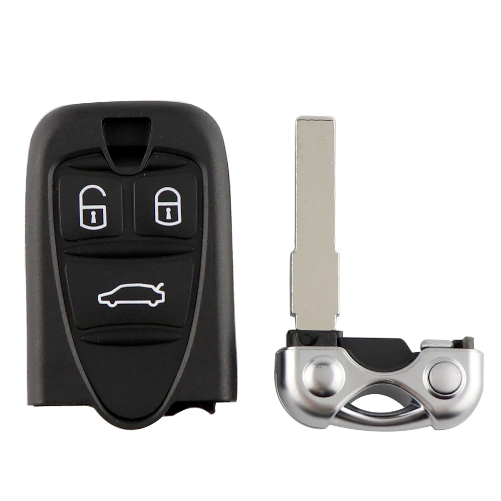 YIQIXIN Smart Remote Car Key Shell Fob 3 Buttons Uncut Insert Blade For Alfa Romeo159 Brera 156 Spider  Auto Accessories Replace