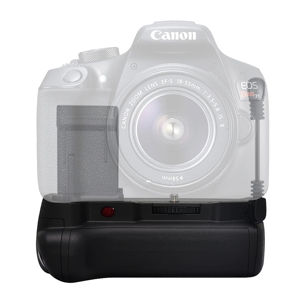 Vertical Battery Grip for Canon EOS 1100D 1200D 1300D 1500D 2000D Rebel T3 T5 T6 Camera