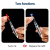 21PCS/SET Posture Correction M20 Fountain Pen Plastic Frosted Blue Red Green Nib Stationery Office School Supplies Writing Gift 6