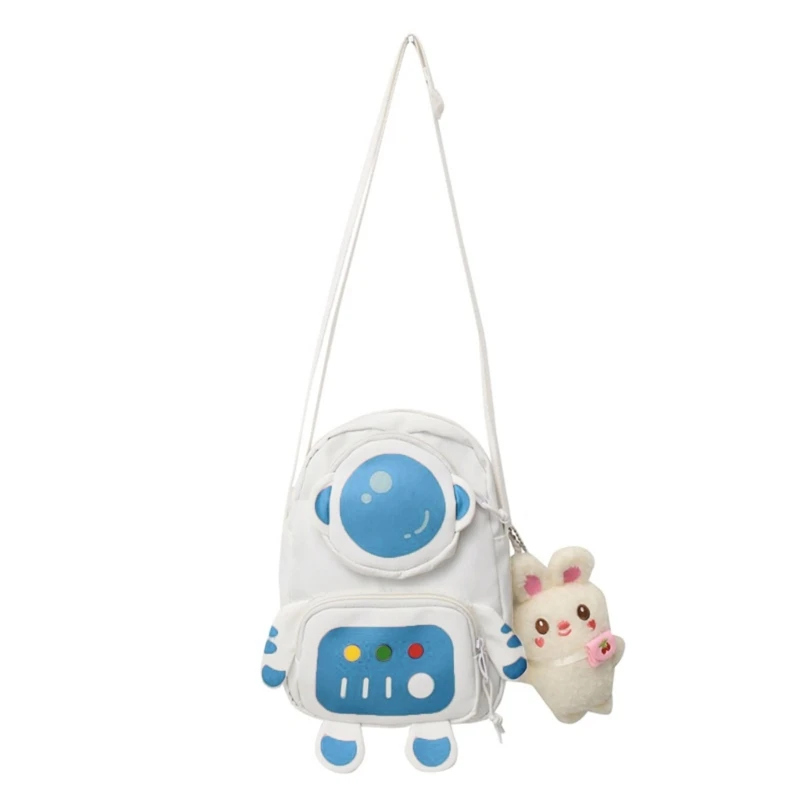 Women Shoulder Bag Cartoon Casual Japanese Phone Bag Student Nylon Crossbody Bag
