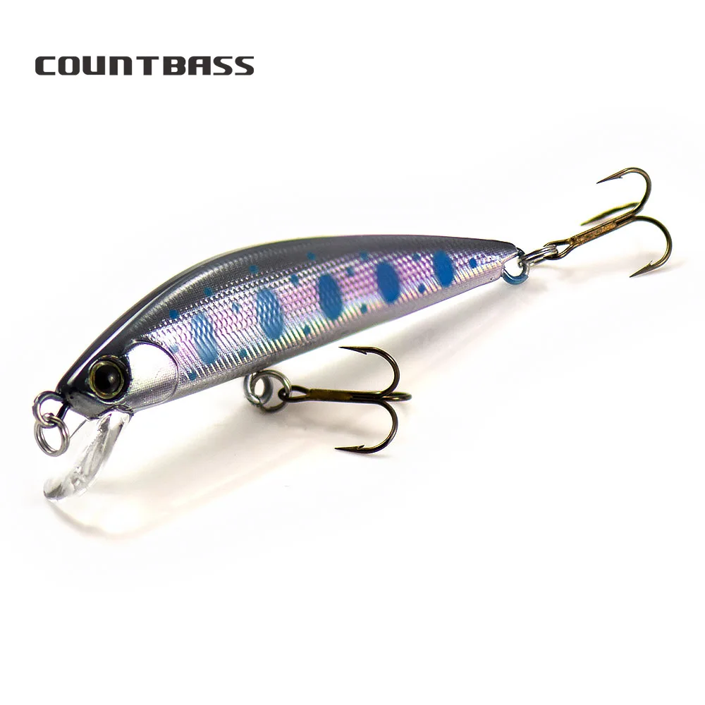 

Sinking Minnow 63mm 2-1/2" 7.6g 1/4 oz. Hard Baits Fishing Lures Wobblers for Trout, Black Bass Bait, Perch Leurre Angler’s Lure