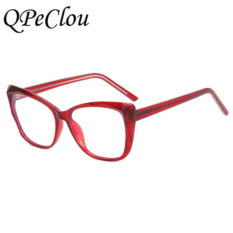 Fashion Sexy Transparent Frame Cat Eye Anti-blue Glasses Women Vintage Optical Computer Eyeglasses Female Oculos Spectacles anti blue light glasses eyewear frames anti radiation glasses women glasses fashion eyeglasses