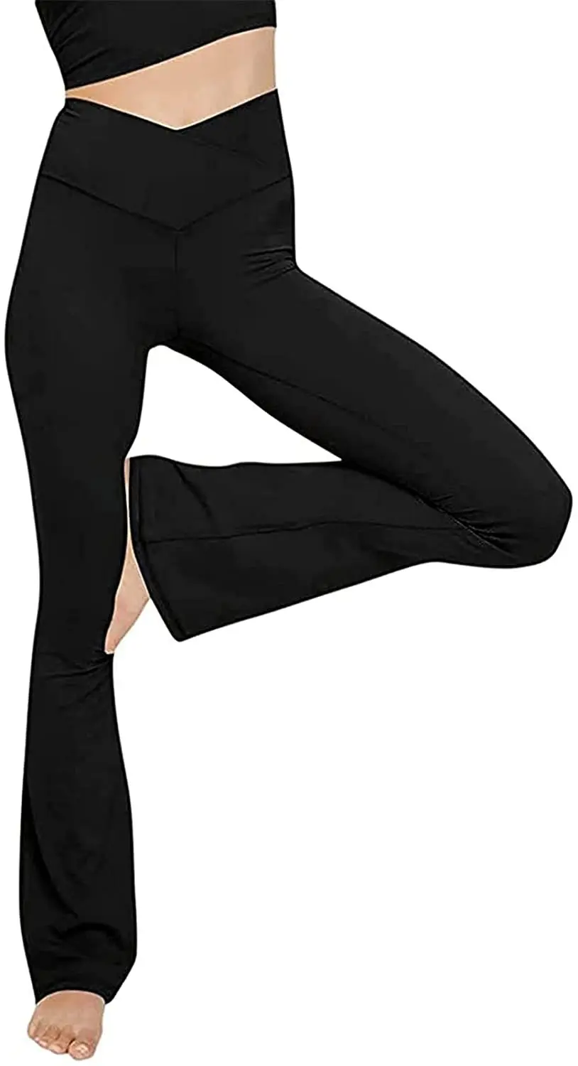 Loose Pants Home Women's Leggin Leggings Workout Clothes Capris Track  Sports Gym Tights Print Crossover Flare Yoga Clothing Long - Yoga Pants -  AliExpress