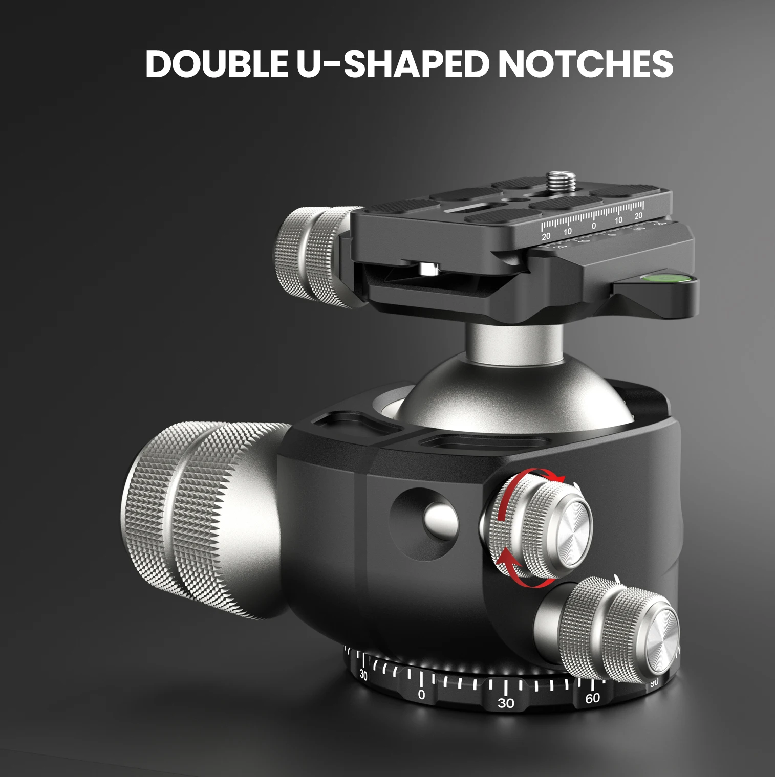 EVUMO DX55 55mm Ball Head for Panoramic Video, tripod ball head,camera panoramic head