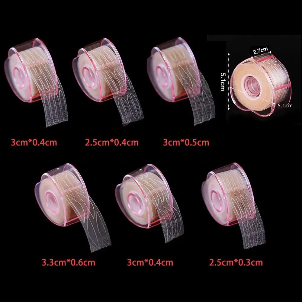 Description Picture 2 of itemAuxiliary Tool Waterproof Makeup Tools Lace Paste Double Eyelid Tape Eyelid Tape Roll Lace Eyelid Sticker Mesh Eye Stickers