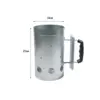 BBQ Chimney Starter Multipurpose Sturdy Thickened Charcoal Bucket Burner Bucket for Garden Outside Picnic Camping Cooking 6