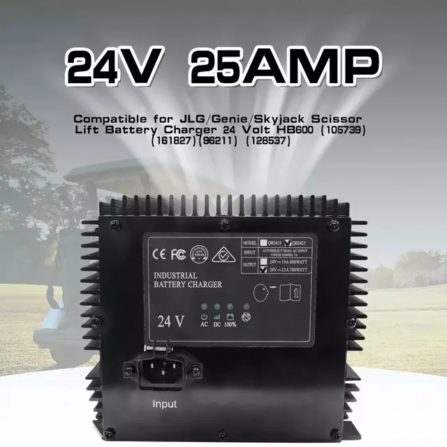 Cargador De Batería Signet HB600 HB600-24B HB60024B De 24 V Y