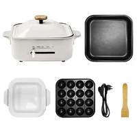 1.5L Multifunctional Electric Cooker New Kitchen Appliance Cooking Pot Mechanical One-In-One Hot Pot Frying Pan IM-C2068 1