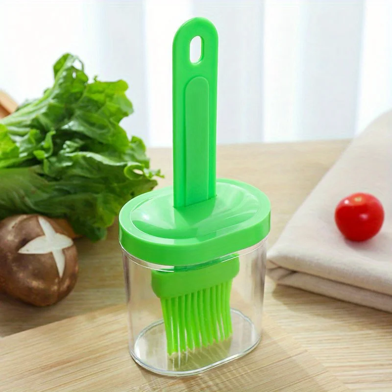 Bottle Oil Pot Brush Integrated With Kitchen Tool Dustproof