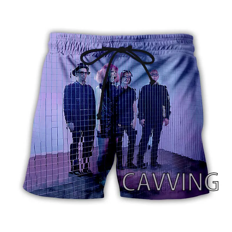 

Шорты CAVVING пляжные быстросохнущие для мужчин и женщин, повседневные короткие штаны с 3D принтом в виде мусора, уличная одежда, H02, на лето