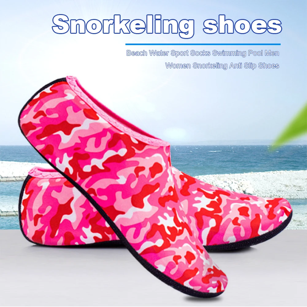 Water Beach Shoes Socks Swimming Shoes Socks Quick-Drying Aqua Shoes Parts Boys Soft Snorkeling Swim Socks Aqua Shoes Accessory