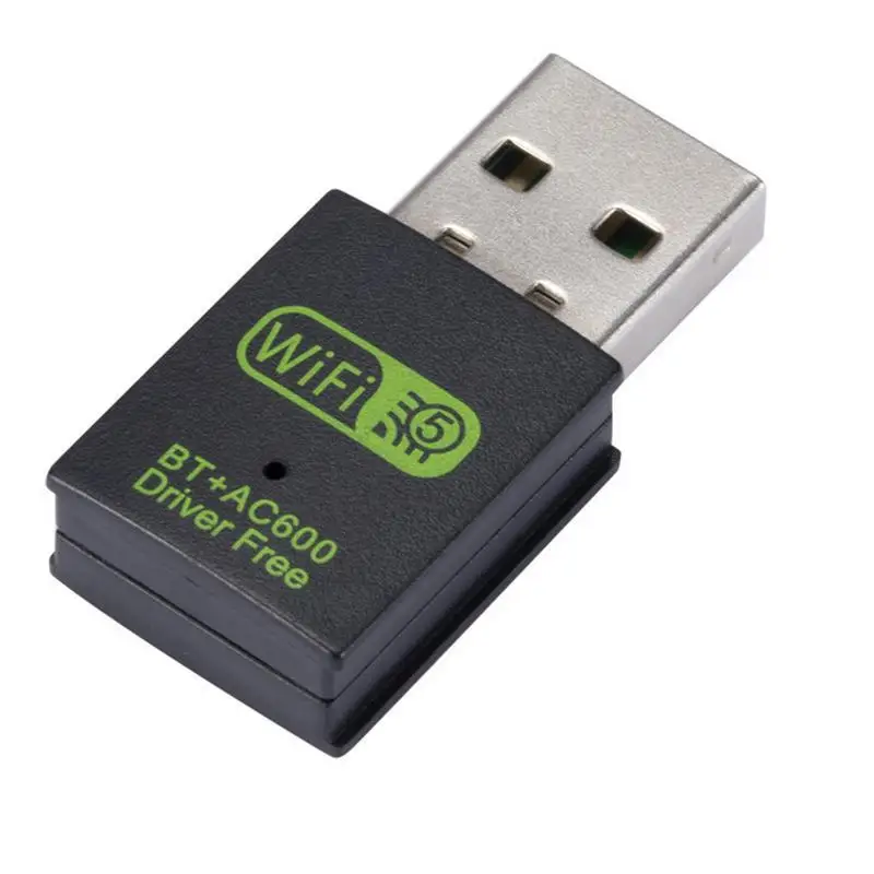 

USB Wi-Fi адаптер для Blutooth, 600 Мбит/с, 2,4/5,8 ГГц