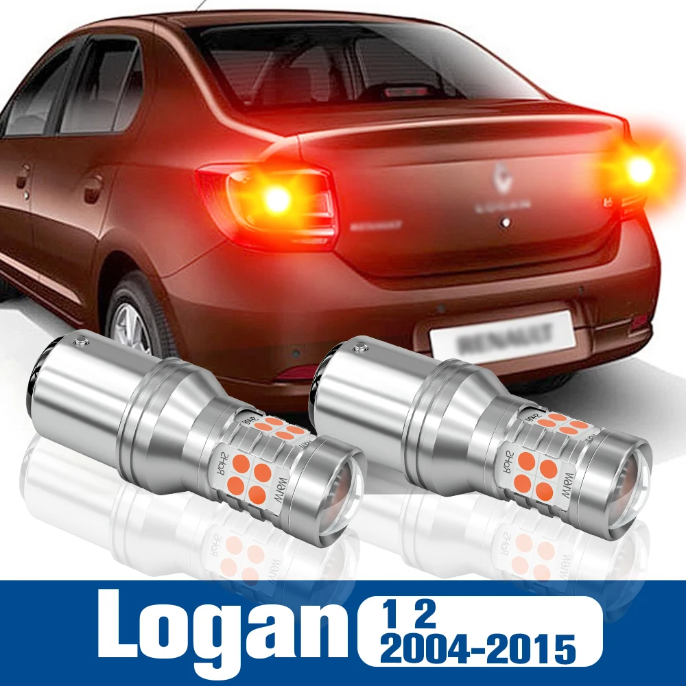 

2pcs LED Brake Light Blub Lamp Accessories Canbus For Renault Logan 1 2 2004-2015 2006 2007 2008 2009 2010 2011 2012 2013 2014