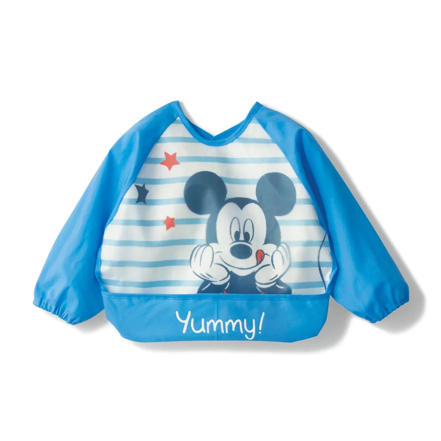 New Children's Cartoon Waterproof Apron Baby Eating Dress Painting Dress Baby Waterproof Backward Wearing Protective Cover