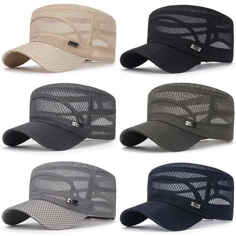 Atmungsaktive Sommer Mesh Baseballcap Für Damen Und Herren_voghion.com