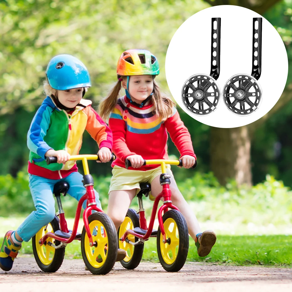 Training Wheels Bicycle Stabiliser Mounted Kit for 12/14/ 16/18/ 20 Inch Children Kids Bicycle