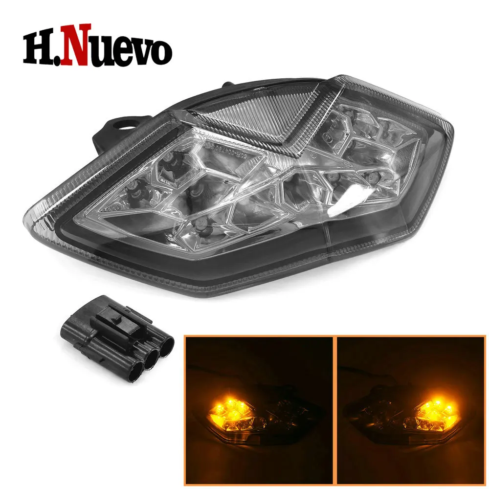 

Motorcycle Rear Tail Light For Kawasaki Z1000 2010 2011 2012 2013 Brake Turn Signals Integrated LED Light Z 1000 Rear Taillight