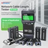 Noyafa Network Cable Tester NF-8108M Cable Tracker with 8 Remote Measure Length Tester Network Tools Cable Fault Finder for RJ45 1