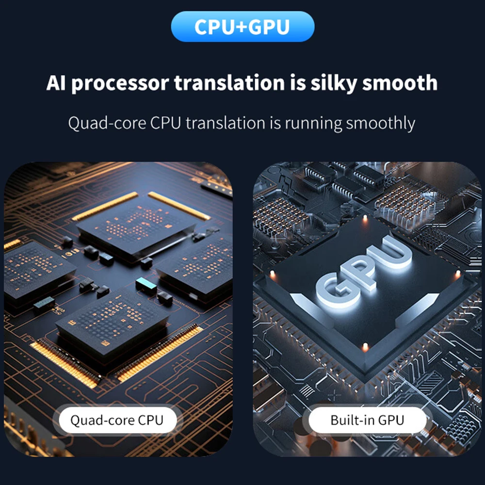 Portable Language Translator Real-Time Two-Way Translating Device 138 Languages Online Offline Translation Simultaneous language translator