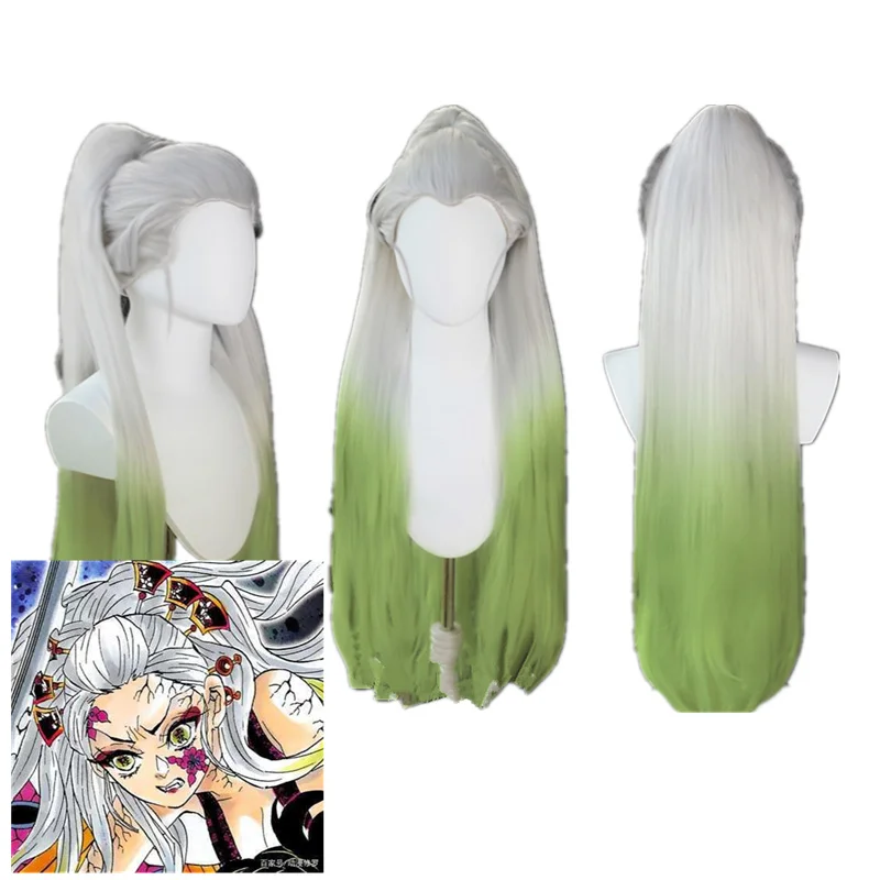 Anime demon slayer uzui tengen olho máscara tirar foto adereços cosplay  masculino estudante edição júnior handwork acessórios de cabelo - AliExpress