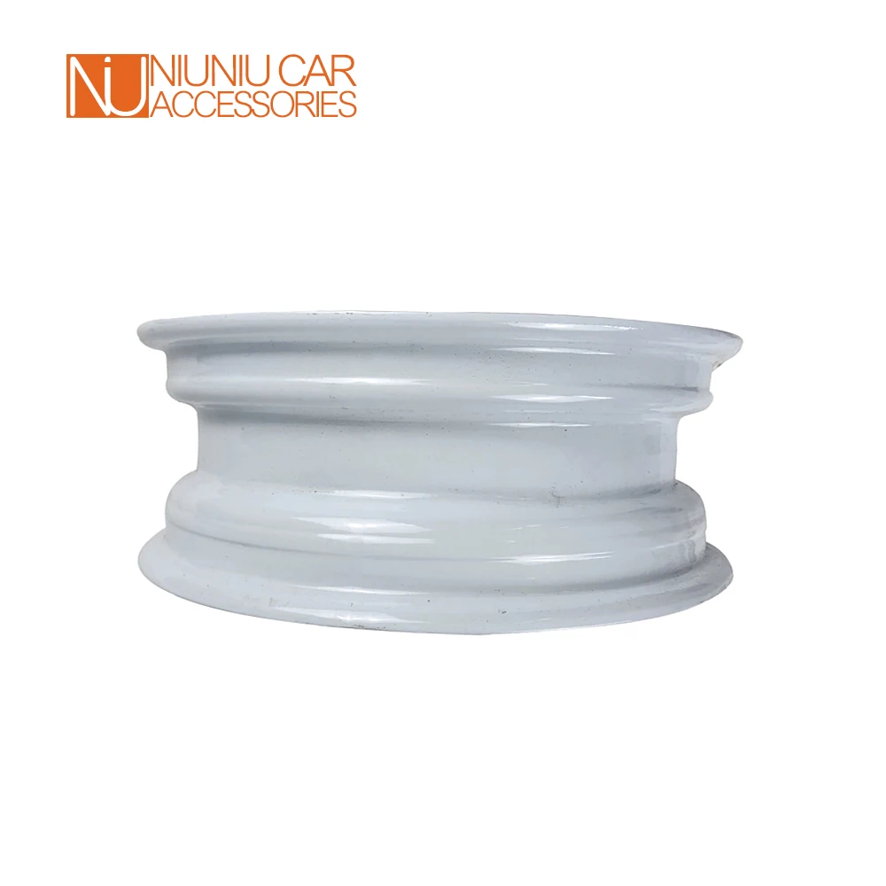15 Inch X 6J White Spoke Trailer Rim 5 -114.3 Car Bolt Pattern Caravan Boat RV Parts Accessories