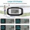 3D Sensor LCD Pedometer Steps And Calories Burned LCD Pedometer Step Distance Walking Bottom 4